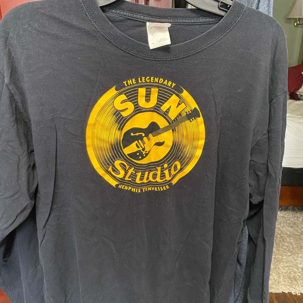 Sun Records Memphis Long Sleeve Tee-shirt size Large